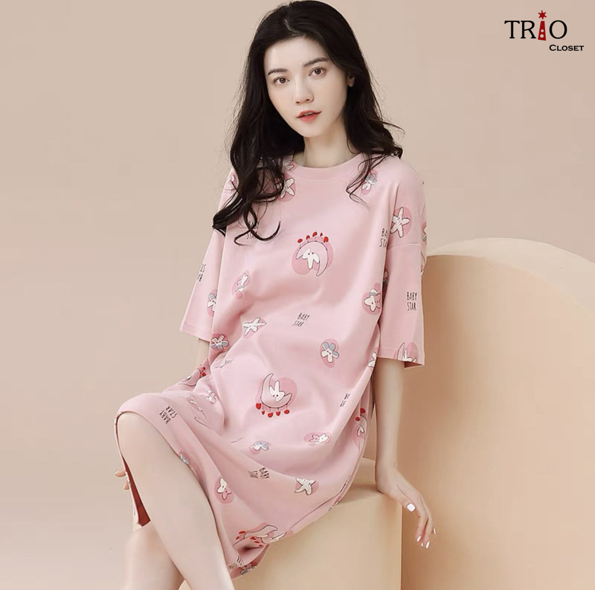 Summer Friendly Long T-Shirt 17