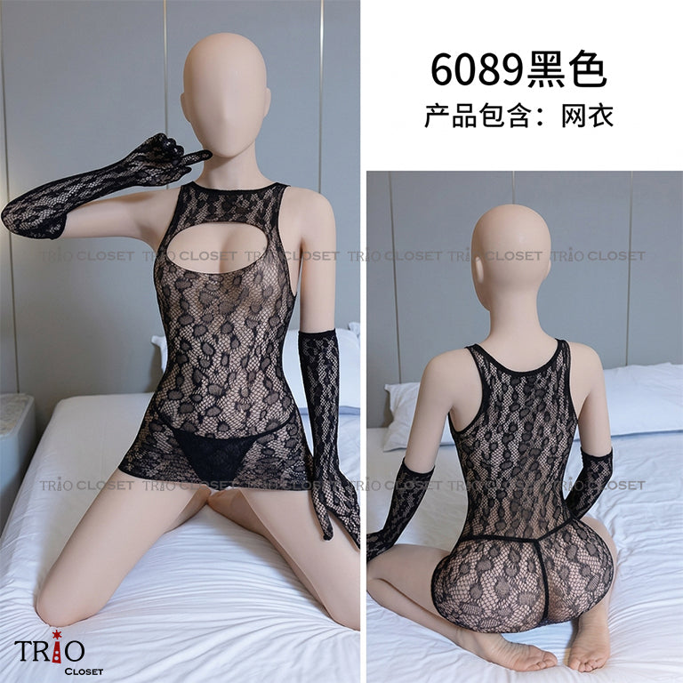 Soft Body Stocking 6089 Black