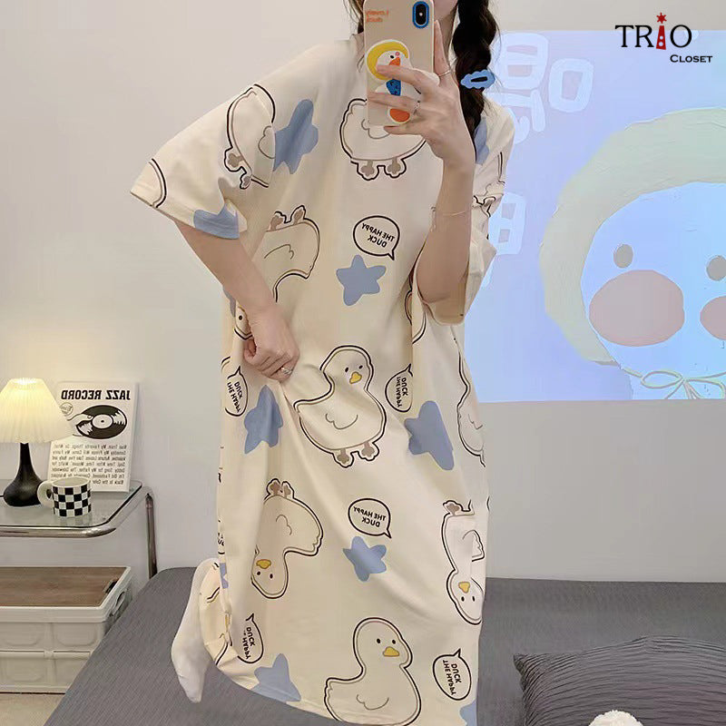 Summer Friendly Long T-Shirt 08