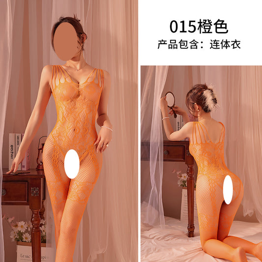 Soft Body Stocking 015 Orange
