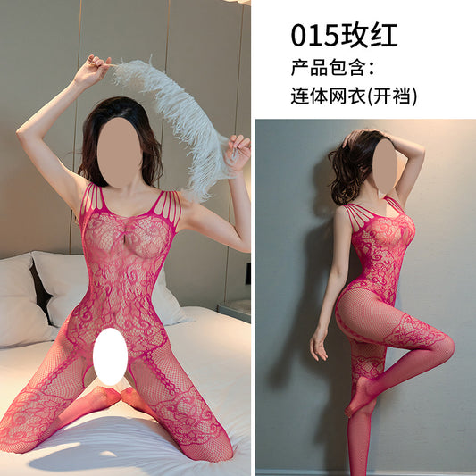 Soft Body Stocking 015 Rose Red