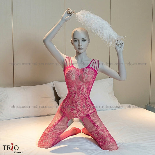 Soft Body Stocking 015 Rose Red