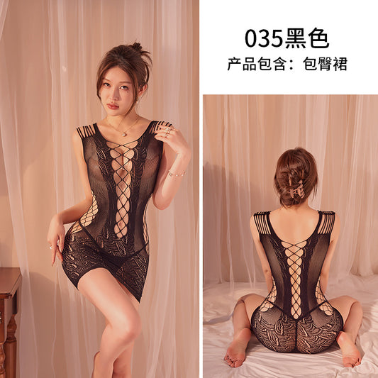 Soft Body Stocking 035 Black