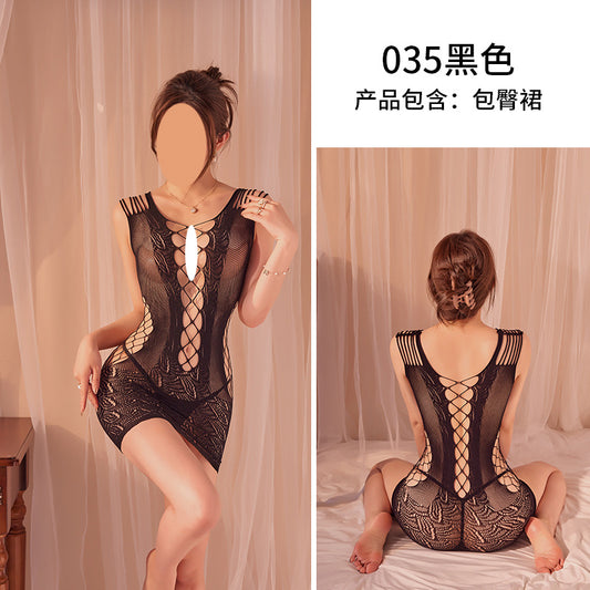 Soft Body Stocking 035 Black