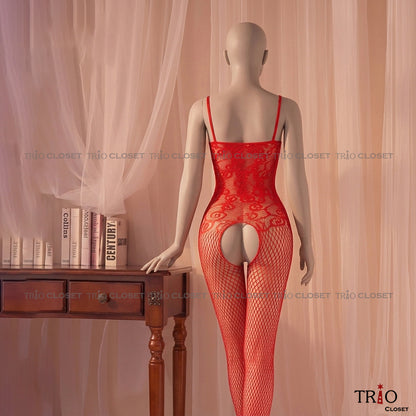 Soft Body Stocking 068 Red