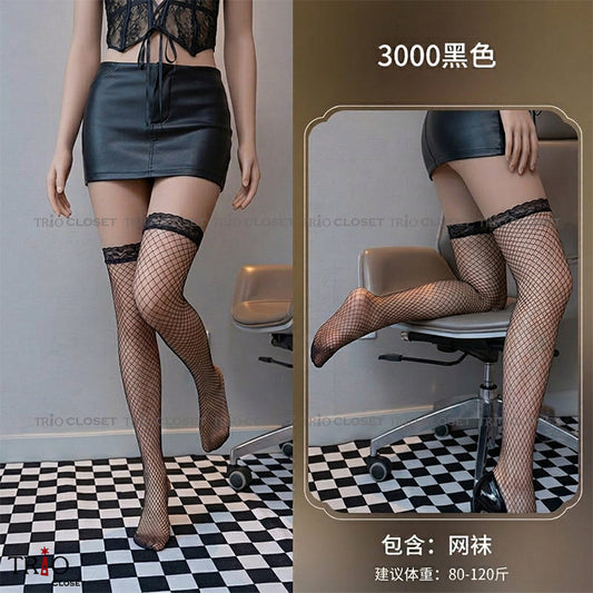 Soft Leg Stocking 3000 Black
