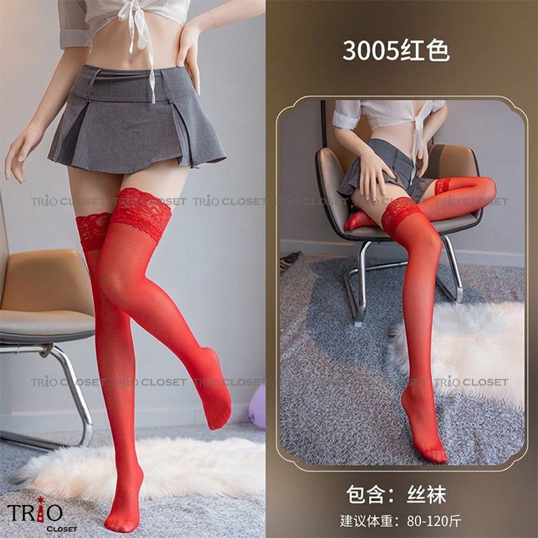Soft Leg Stocking 3005 Red