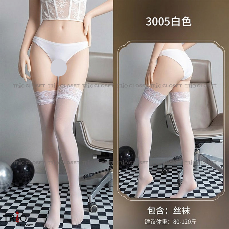 Soft Leg Stocking 3005 White