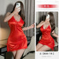 Silk Night Dress Red
