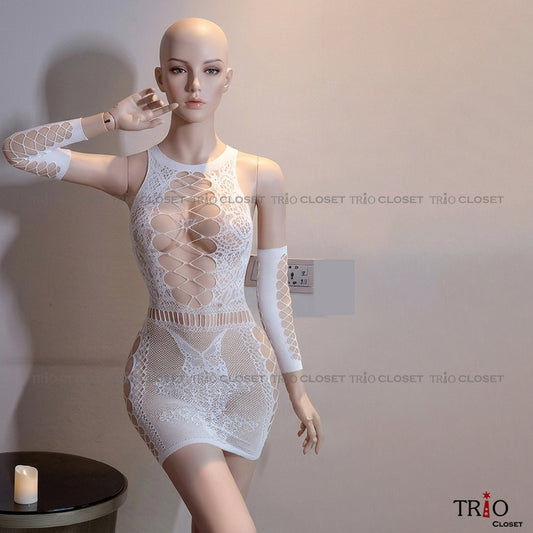 Soft Body Stocking 5049 White