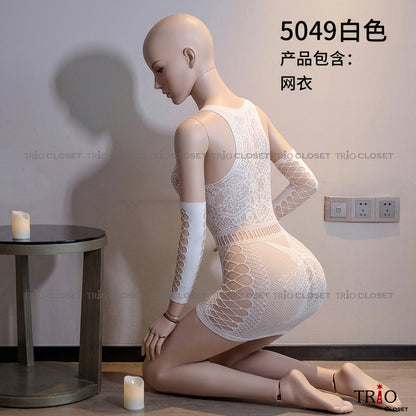 Soft Body Stocking 5049 White