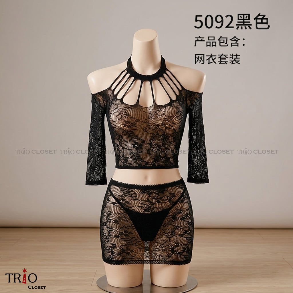 Soft Body Stocking 5092 Black