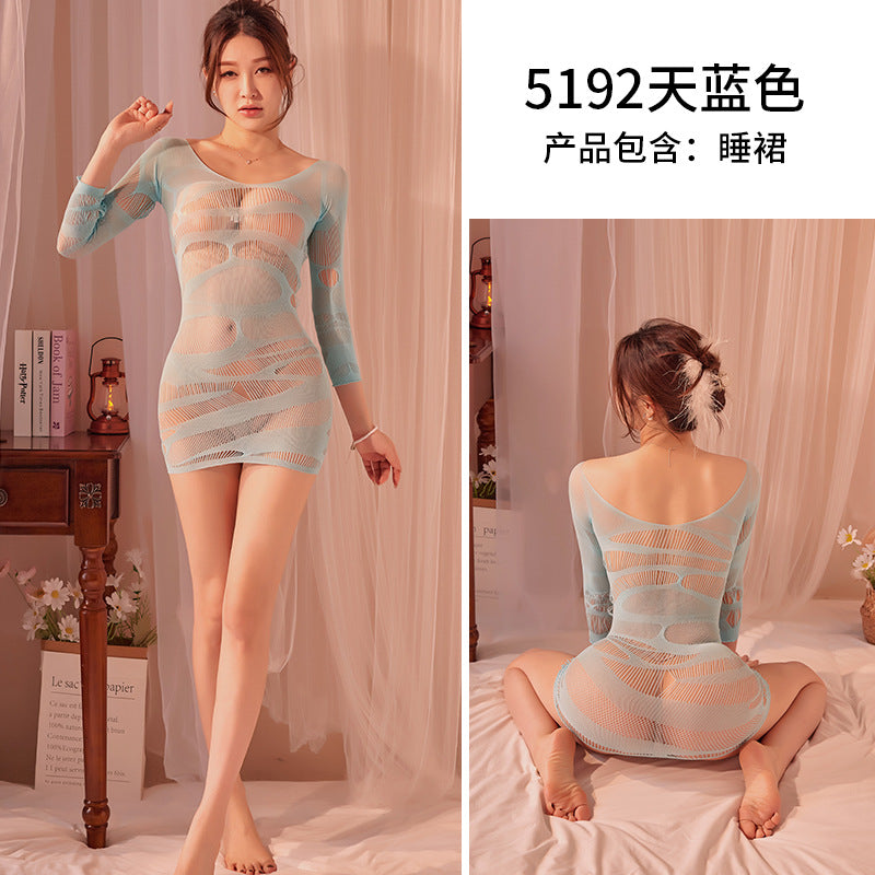 Soft Body Stocking 5192 Sky Blue
