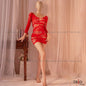 Soft Body Stocking 5192 Red