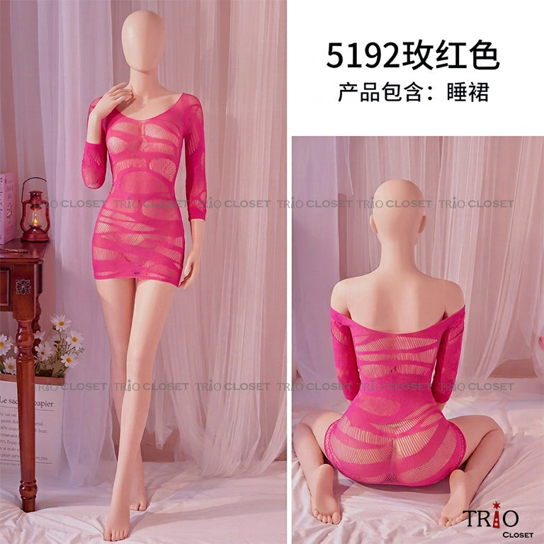 Soft Body Stocking 5192 Rose Red