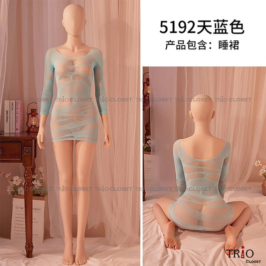 Soft Body Stocking 5192 Sky Blue