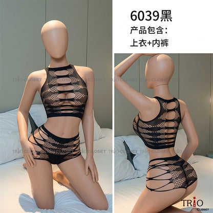 Soft Body Stocking 6039 Black