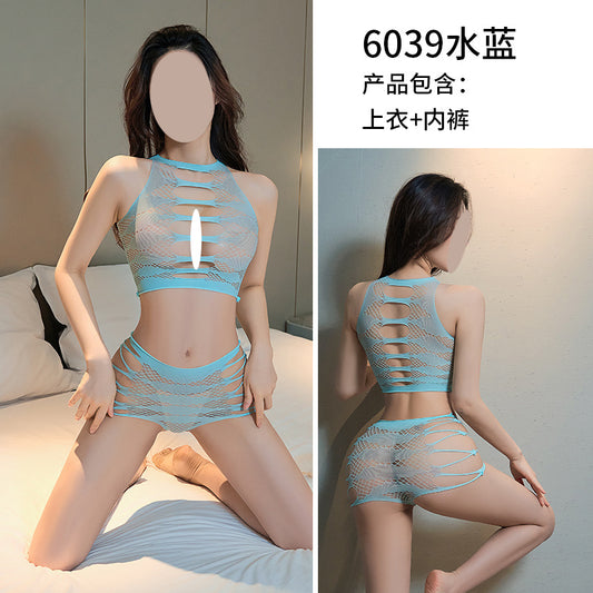 Soft Body Stocking 6039 Sky Blue