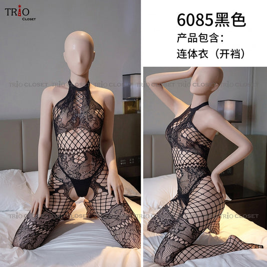 Soft Body Stocking 6085 Black