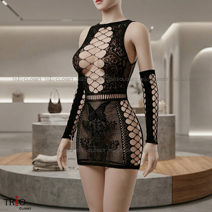 Soft Body Stocking 5049 Black