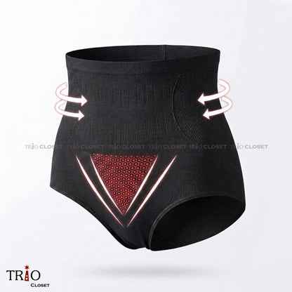 Honeycomb High-Waist 3D Underwear