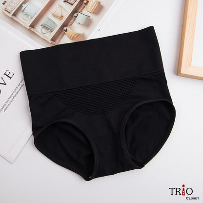 Honeycomb High-Waist Underwear