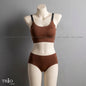 Seamless Soft Padded Bra Set