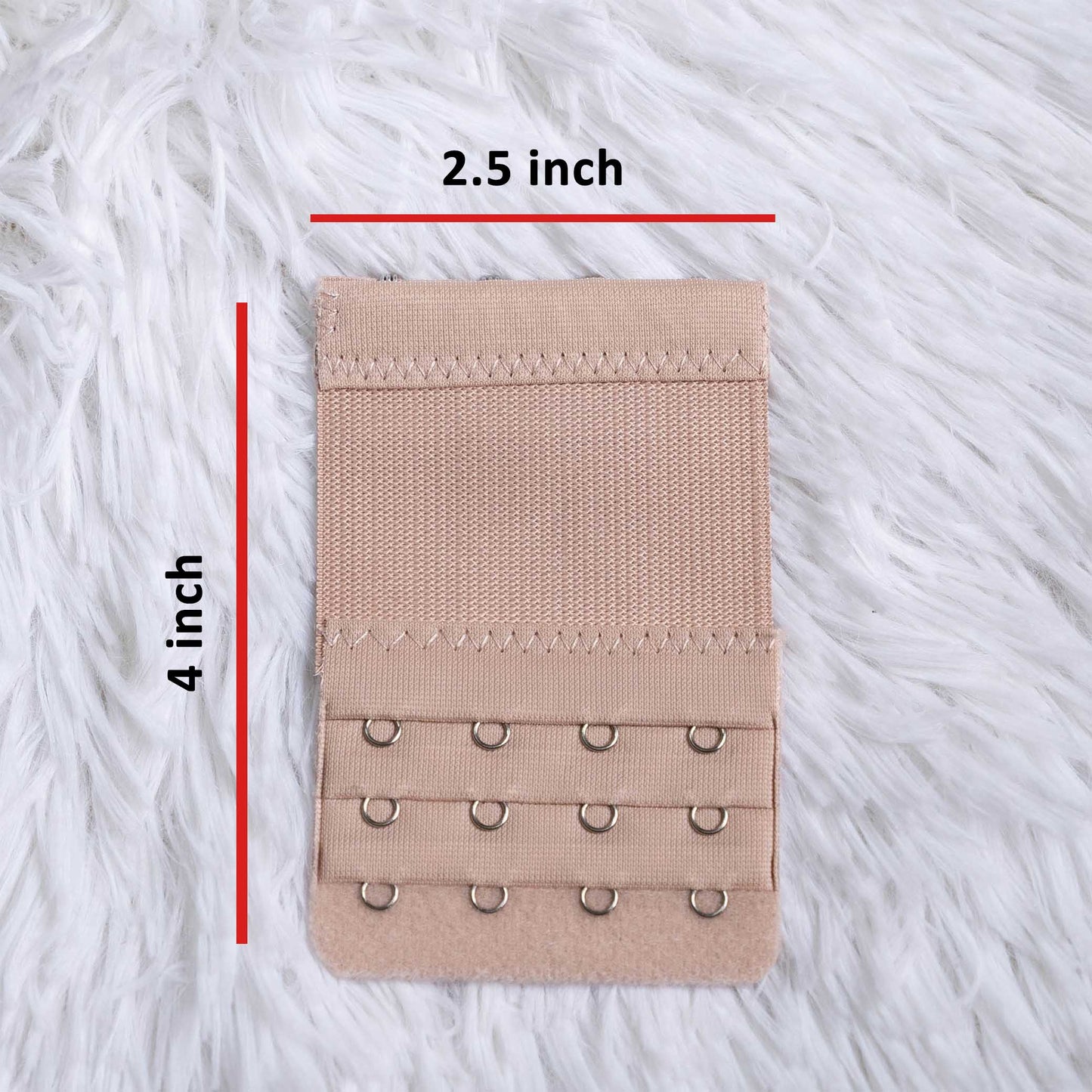 4 Hooks Bra Strap Extender Set - B (2.5 inch wide)