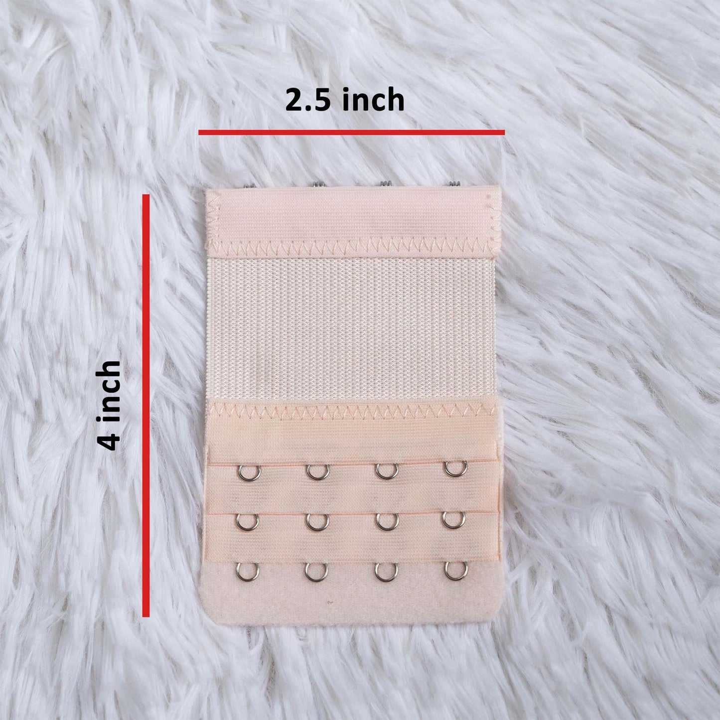 4 Hooks Bra Strap Extender Set - B (2.5 inch wide)