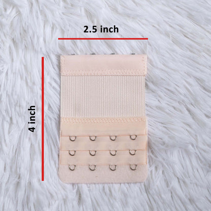 4 Hooks Bra Strap Extender Set - B (2.5 inch wide)