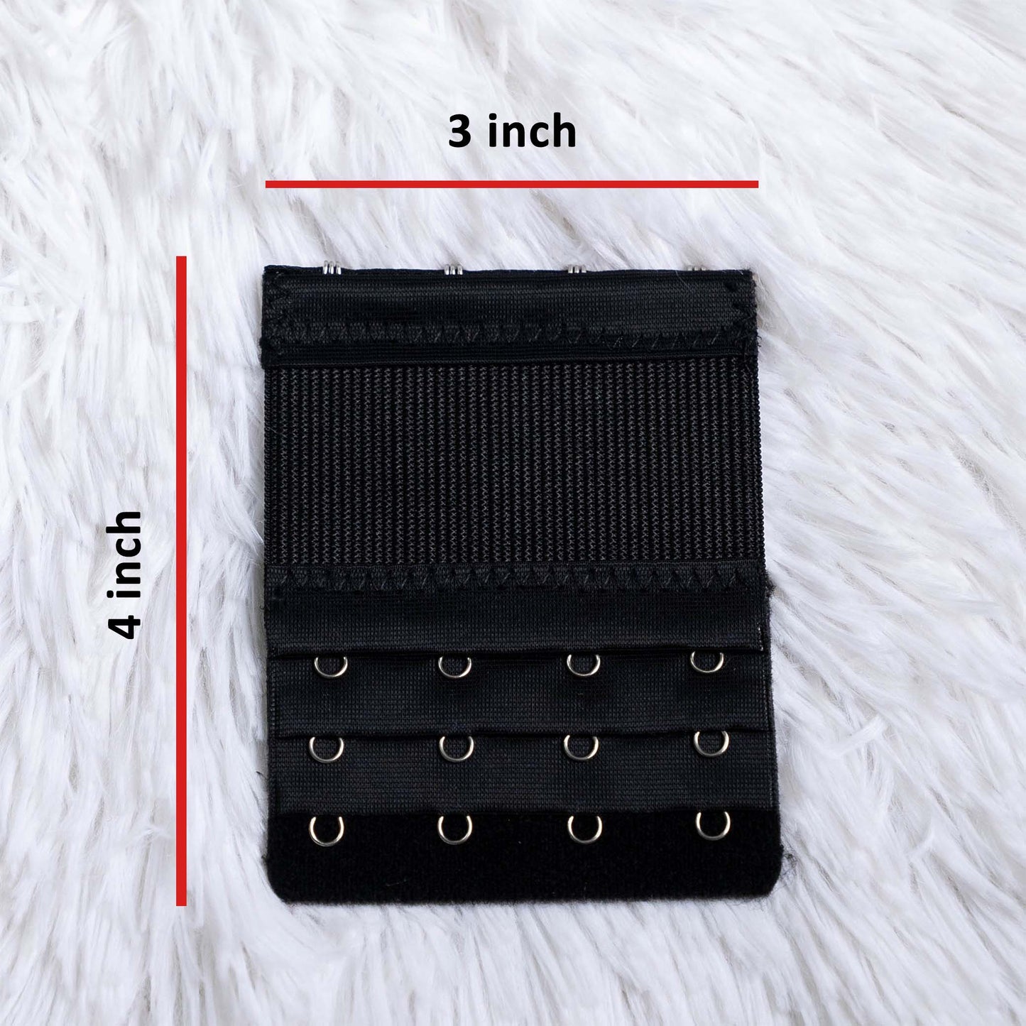 4 Hooks Bra Strap Extender Set - A (3 inch wide)