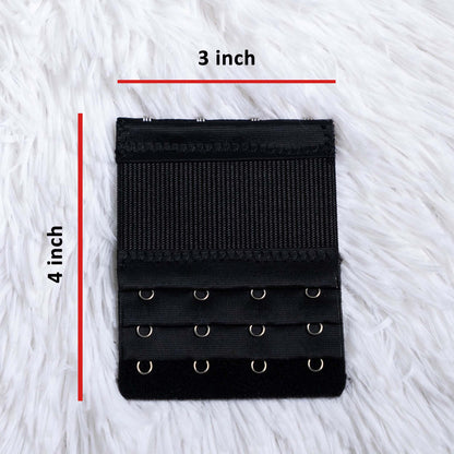4 Hooks Bra Strap Extender Set - A (3 inch wide)