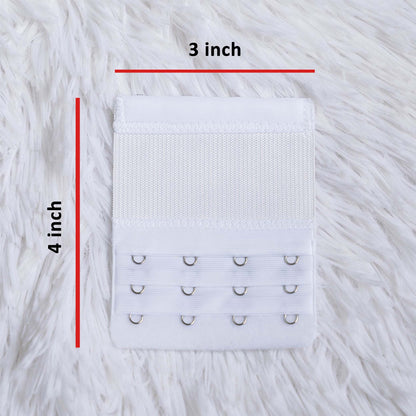 4 Hooks Bra Strap Extender Set - A (3 inch wide)