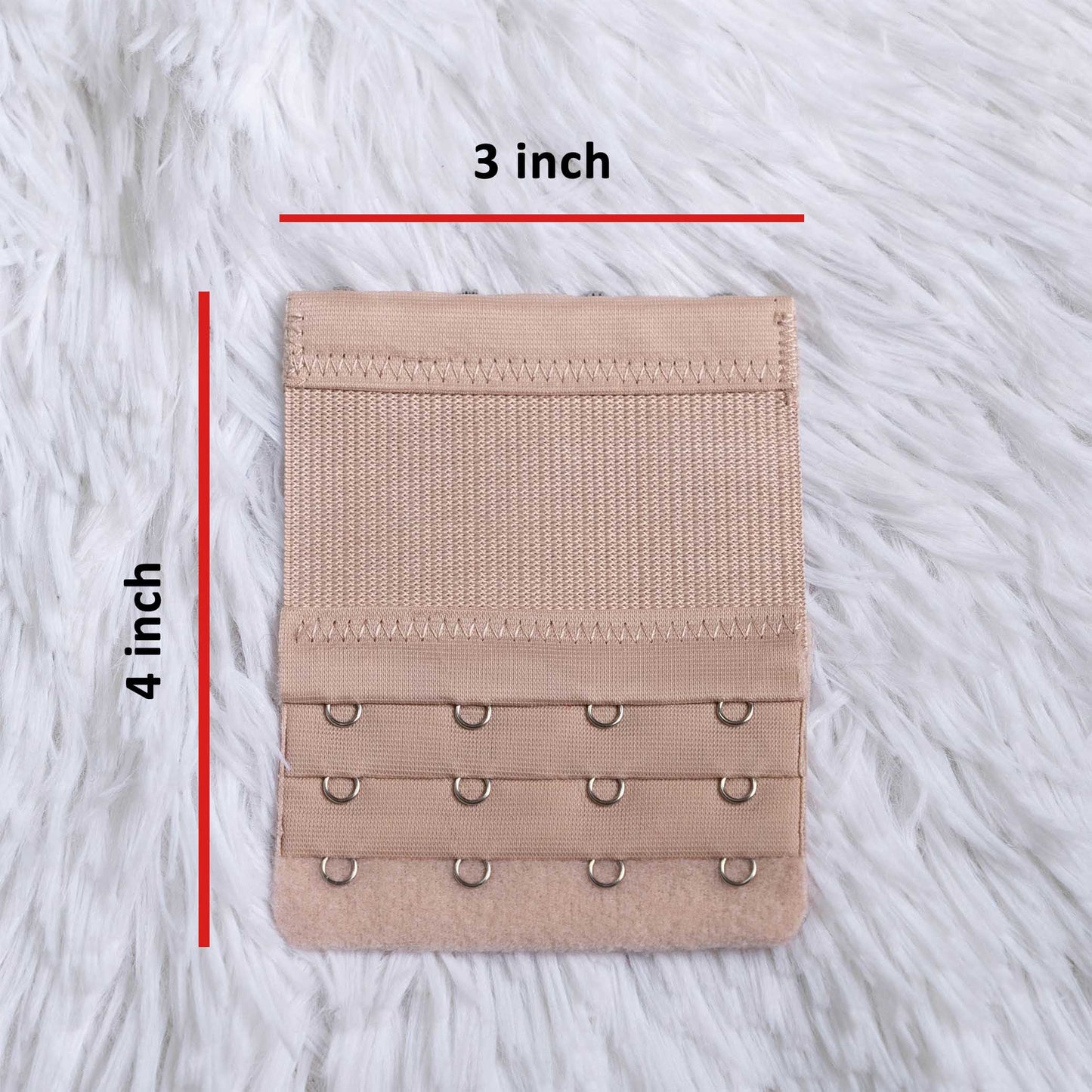 4 Hooks Bra Strap Extender Set - A (3 inch wide)