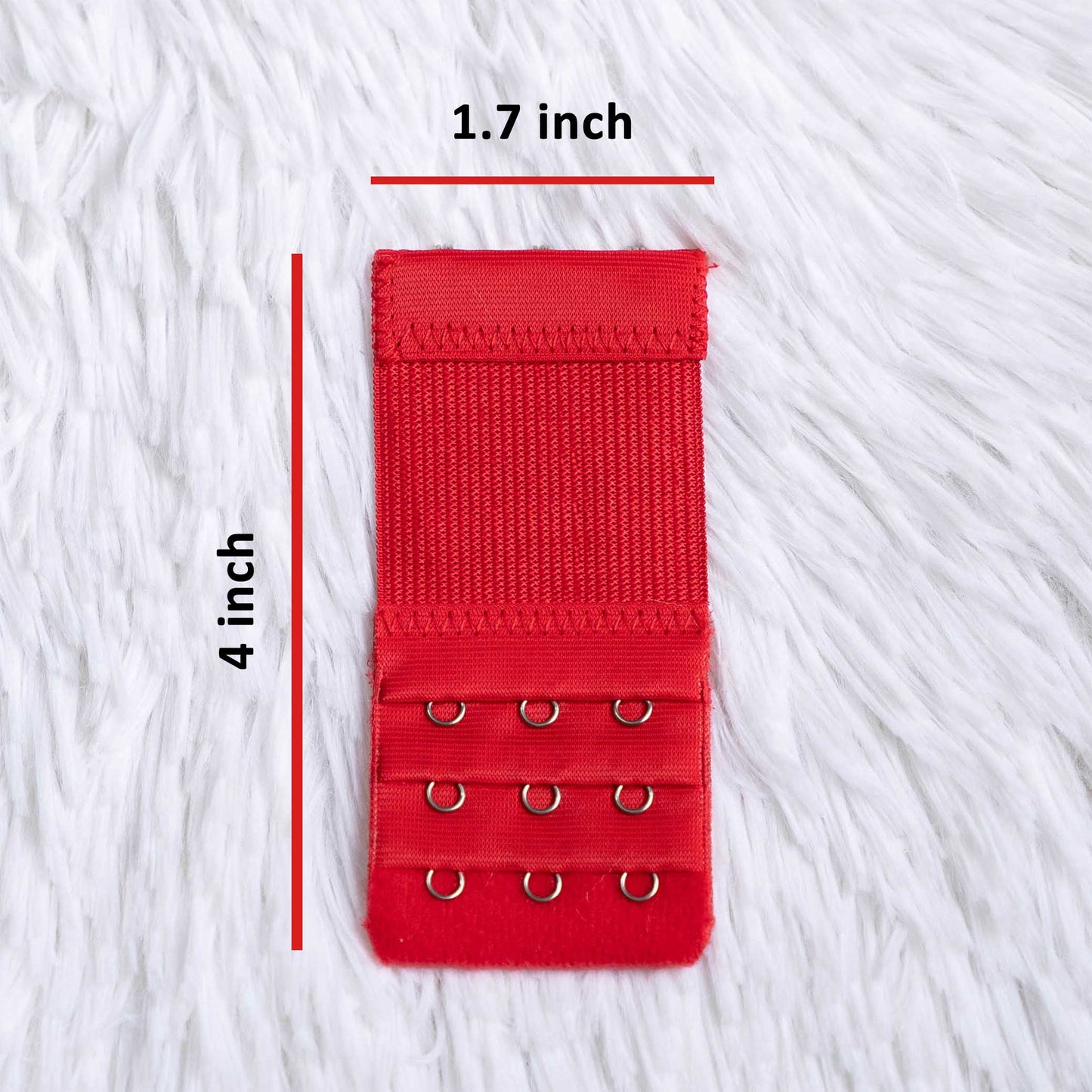 3 Hooks Bra Strap Extender Set - A (1.7 inch wide)