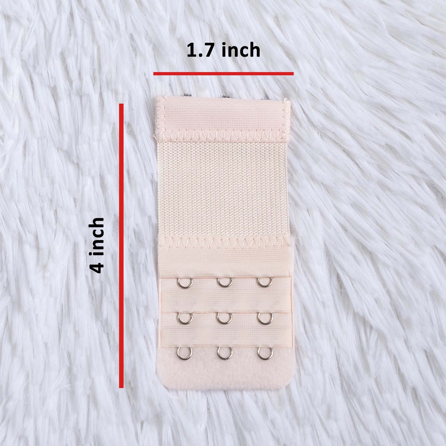 3 Hooks Bra Strap Extender Set - A (1.7 inch wide)