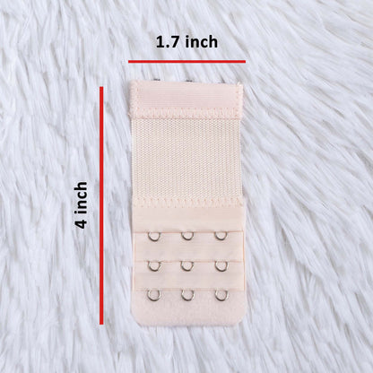 3 Hooks Bra Strap Extender Set - A (1.7 inch wide)