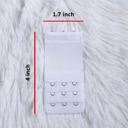 3 Hooks Bra Strap Extender Set - A (1.7 inch wide)