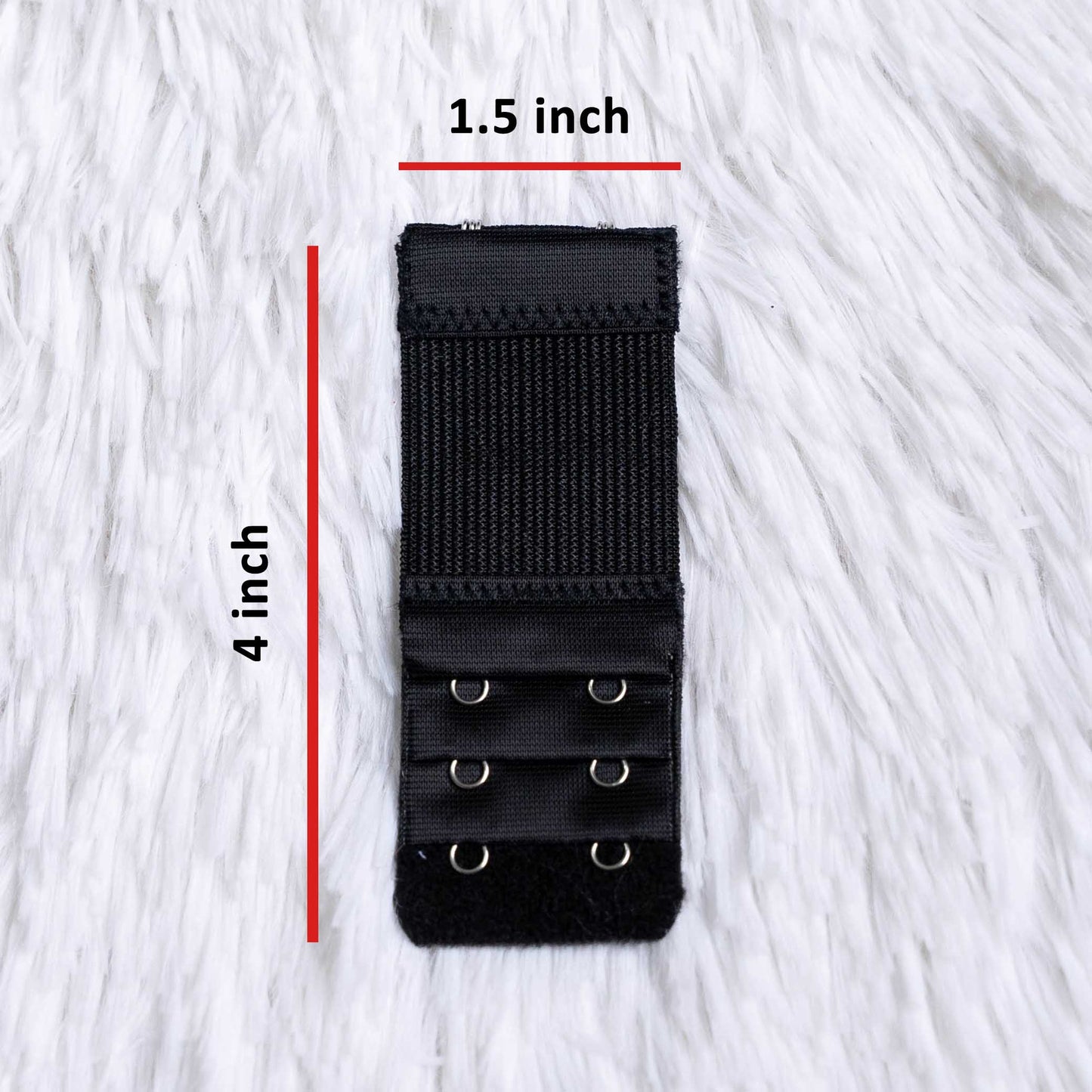 2 Hooks Bra Strap Extender (1.5 inch wide)
