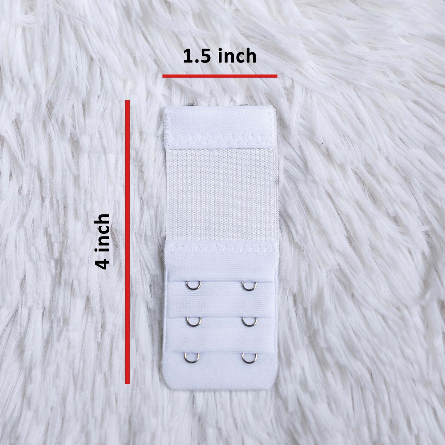 2 Hooks Bra Strap Extender (1.5 inch wide)