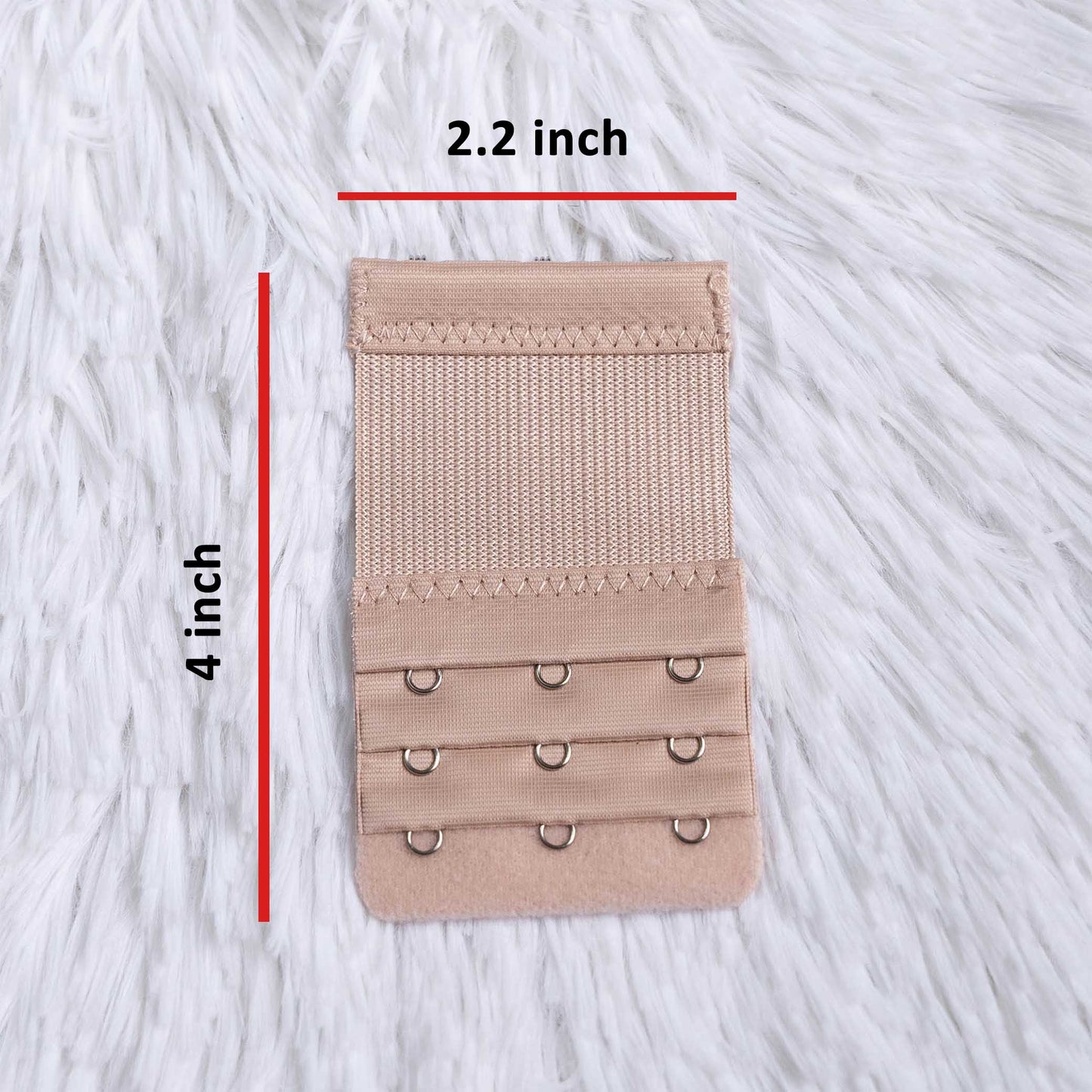3 Hooks Bra Strap Extender Set - B (2.2 inch wide)