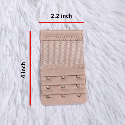3 Hooks Bra Strap Extender Set - B (2.2 inch wide)