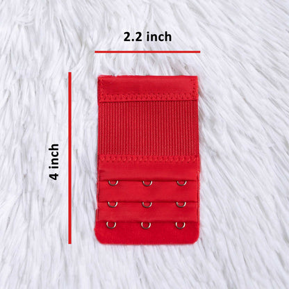 3 Hooks Bra Strap Extender Set - B (2.2 inch wide)