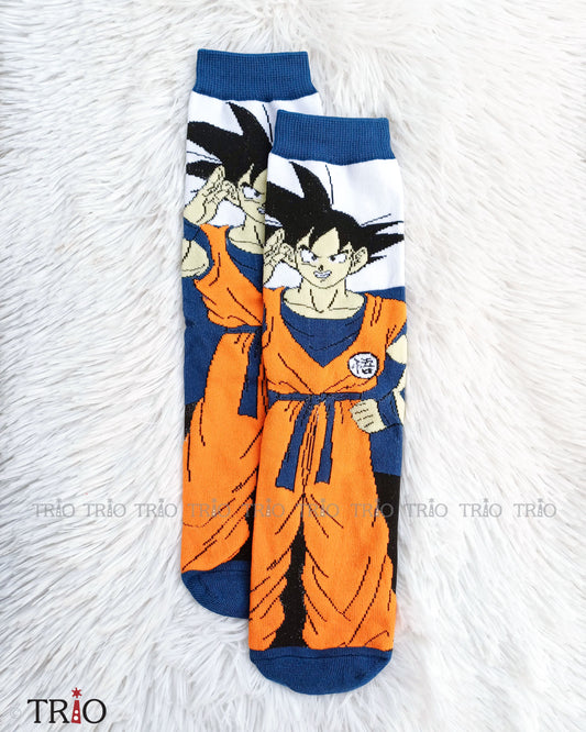 Goku Theme Adult Socks