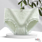 Summer Friendly Super Soft Mid-Waist Cotton Lace Underwear