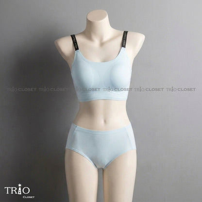 Seamless Soft Padded Bra Set