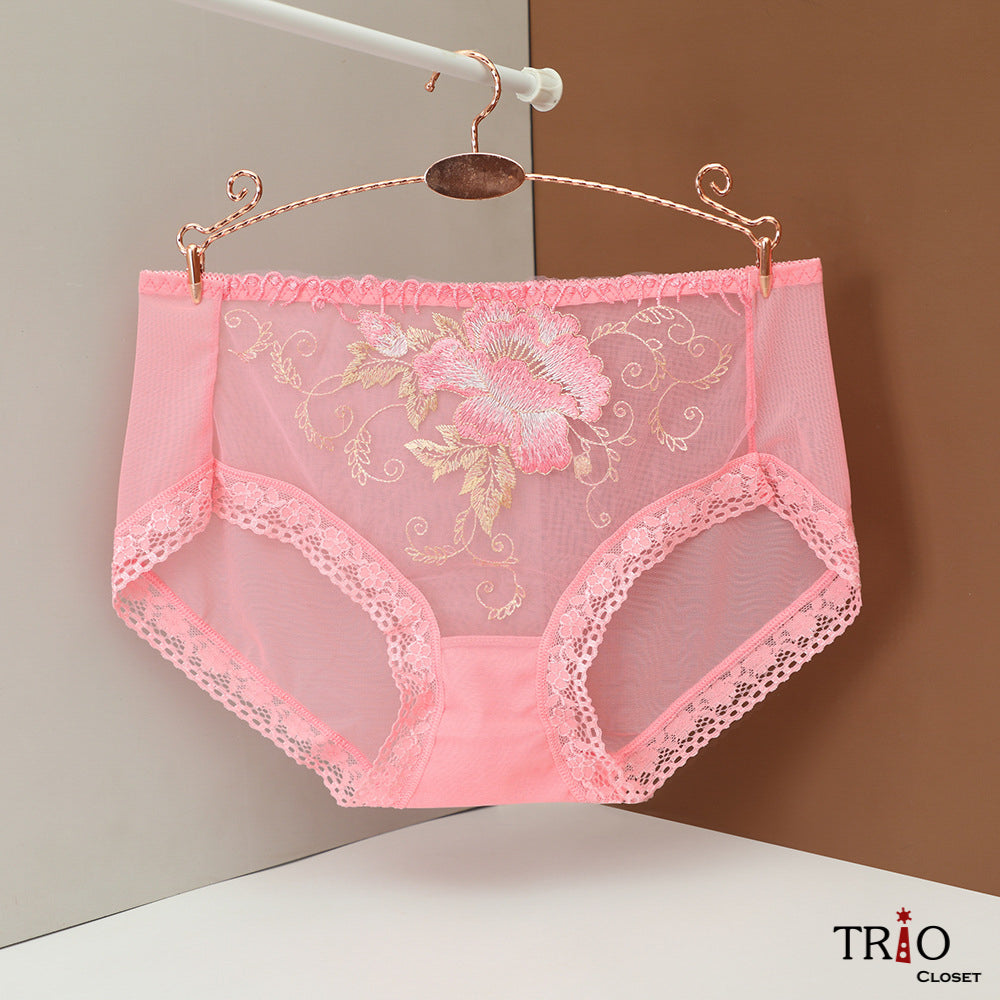 Premium Embroidered Super Soft Lace Underwear