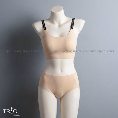 Seamless Soft Padded Bra Set