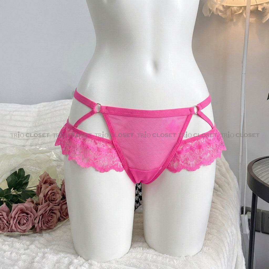 G-String Mesh Strap Lace Underwear