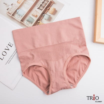 Honeycomb High-Waist Underwear